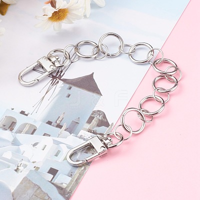 Iron & 304 Stainless Steel Bag Extender Chains HJEW-JM00431-1