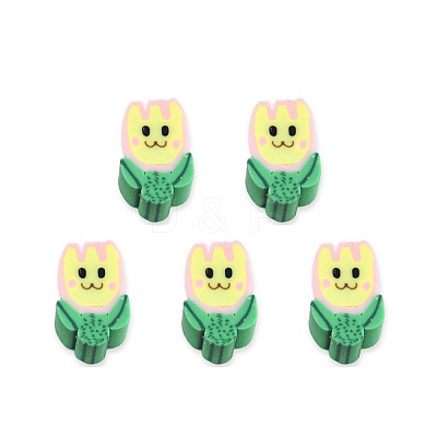 Handmade Polymer Clay Beads CLAY-N008-068-A01-1