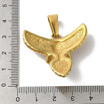PVD Vacuum Plating 304 Stainless Steel Pendants STAS-B069-46G-02-1