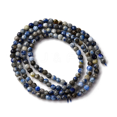 Natural Lapis Lazuli Beads Strands G-L629-B01-2mm-03-1