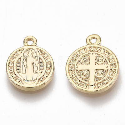 Brass Charms X-KK-S355-006G-NF-1