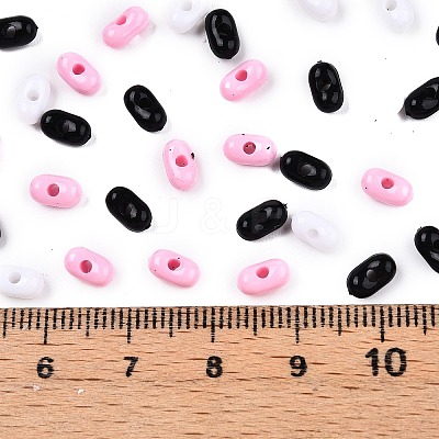 Opaque Acrylic Beads MACR-T048-02M-04-1