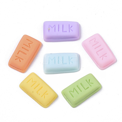 Opaque Resin Decoden Cabochons CRES-N026-09-1