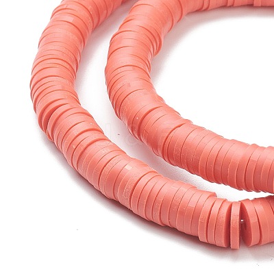 Polymer Clay Beads Strands CLAY-XCP0001-06-1