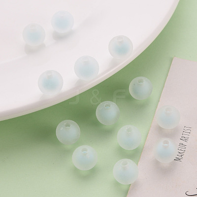 Transparent Acrylic Beads TACR-S152-15C-10-1