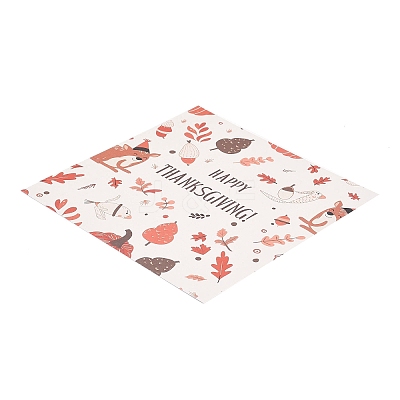 Thanksgiving Day Leaf Turkey Scrapbooking Paper Pads Set STIC-C010-35A-1