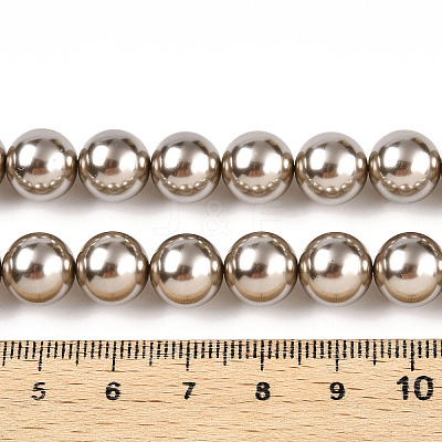 Glass Pearl Beads Strands HY-G002-01E-13-1