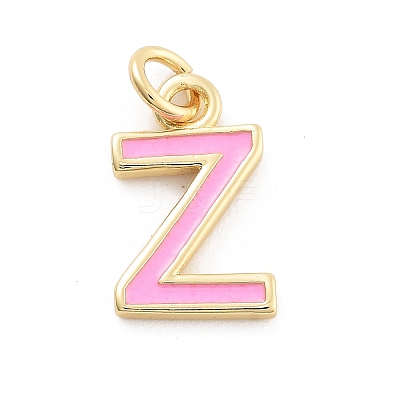 Rack Plating Brass Pendants KK-C065-02Z-G-1