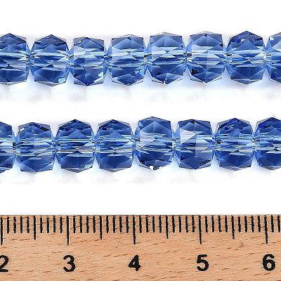 Transparent Glass Beads Strands EGLA-K071-01G-1