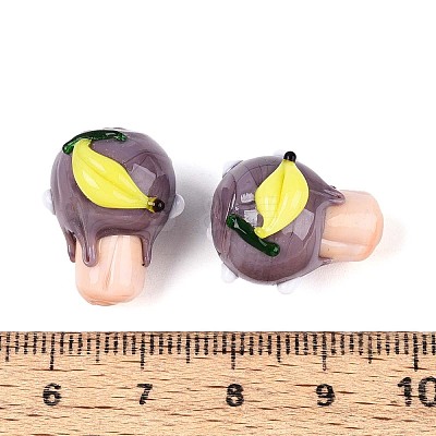 Handmade Lampwork Bumpy Beads LAMP-T022-06A-1
