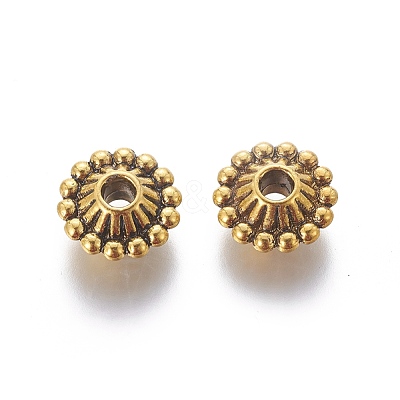 Tibetan Style Spacer Beads K096K032-1