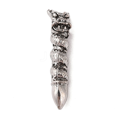 Tibetan Style Alloy Pendants FIND-B040-13AS-1