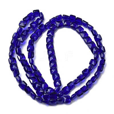Transparent Glass Beads Strands GLAA-L050-A10-1
