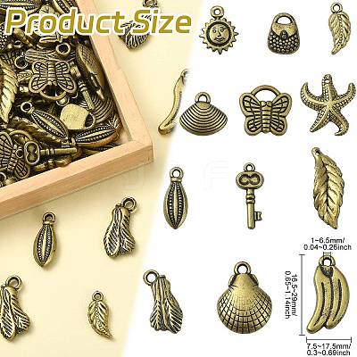 Acrylic Pendants OACR-CJC0016-08-1