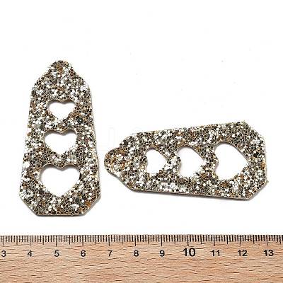 PU Leather Big Pendants FIND-R050-03J-1