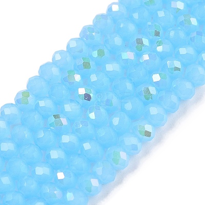 Electroplate Glass Beads Strands LS-EGLA-A044-J2mm-L04-1