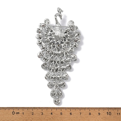 Alloy Rhinestone Brooch for Women JEWB-C024-01P-01-1