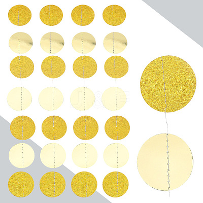 Glitter Paper Round Hanging Banner FEPA-WH20816-001-1