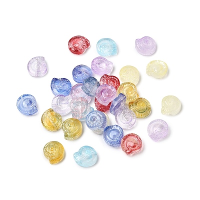 Gradient Color Transparent Glass Beads EGLA-L047-05A-1