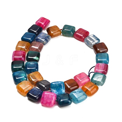 Natural Dragon Veins Agate Beads Strands GG-L001-K01-01F-1
