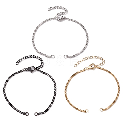 304 Stainless Steel Chain Bracelet Making AJEW-JB01212-1