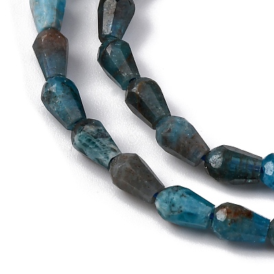 Natural Apatite Beads Strands G-C080-B06-01A-1