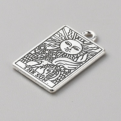 Zinc Tibetan Style Alloy Pendants PALLOY-WH0105-05E-AS-1