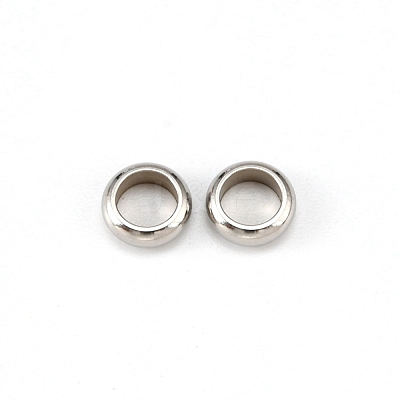 304 Stainless Steel Crimp Beads STAS-WH0029-06D-01-1