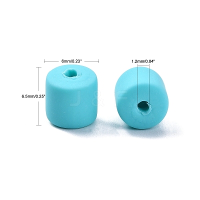 Handmade Polymer Clay Bead Strands X-CLAY-ZX006-01-77-1