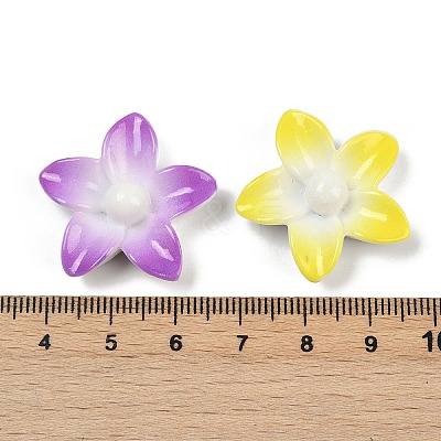 Opaque Resin Enamel Cabochons CRES-D308-06-1