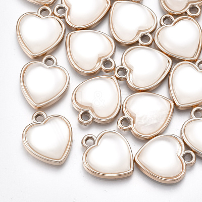 UV Plating Acrylic Pendants X-OACR-T005-65KC-1