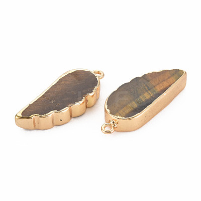 Natural Tiger Eye Pendants G-N326-127-A04-1