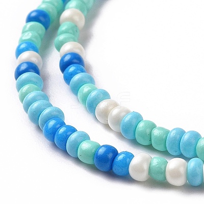 Glass Seed Bead Strands LAMP-B021-04L-1