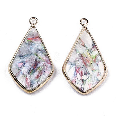 Synthetic Calcite Pendants G-R481-07C-1