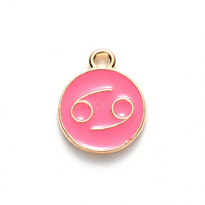 Alloy Enamel Pendants LS-X-ENAM-S124-01B-03D-1
