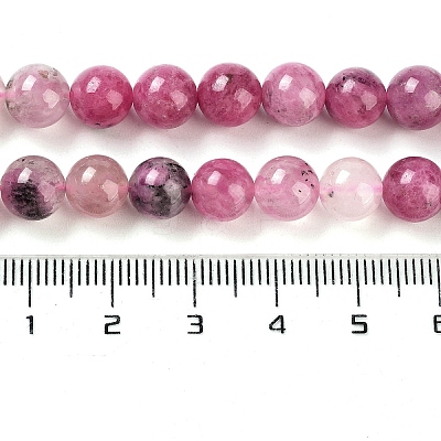 Natural Cherry Blossom Agate Beads Strands G-B076-A02-02-1