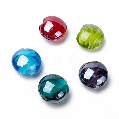 Handmade Lampwork Beads LAMP-S010-16mm-M-1