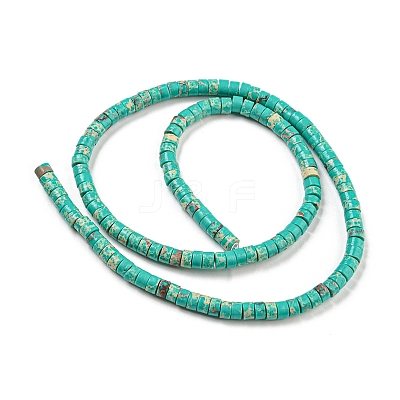 Synthetic Imperial Jasper Dyed Beads Strands G-D077-D01-02D-1