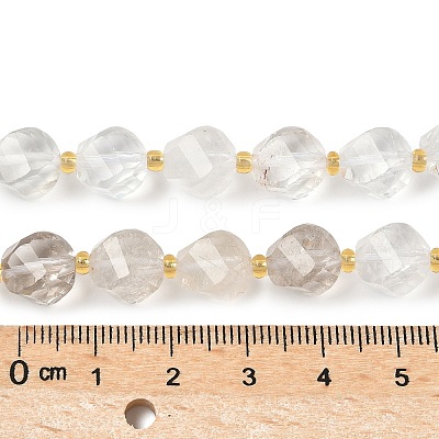 Natural Quartz Crystal Beads Strands G-U023-A07-01-1