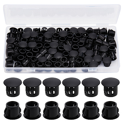 100Pcs Plastic Hole Plugs FIND-GF0003-74-1