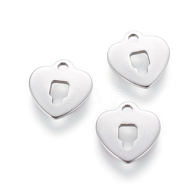 Tarnish Resistant 201 Stainless Steel Charms STAS-L232-016P-1