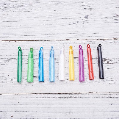 Polyester Tassel Big Pendants Decoration AJEW-S059-M-1