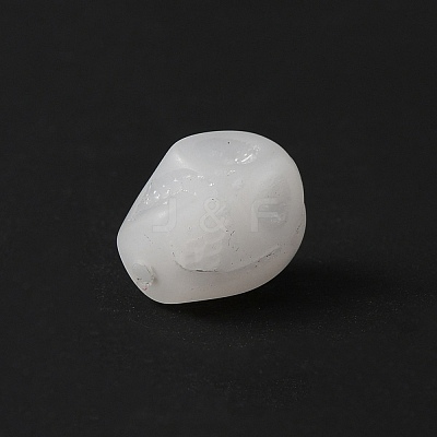 Handmade Lampwork Beads LAMP-WH0009-03D-1