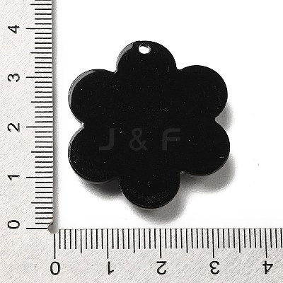 Skull Theme Opaque Acrylic Pendants OACR-L019-01A-1