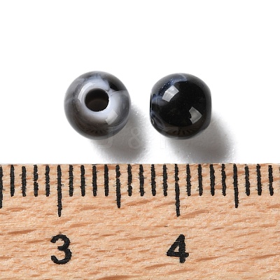 Opaque Acrylic Beads LS-X-OACR-M015-12C-1