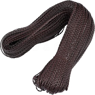 Braided Imitation Leather Cords OHAR-WH0016-27B-1