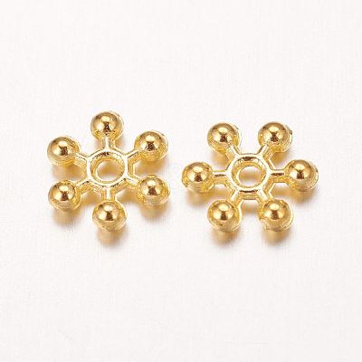 Zinc Alloy Beads Spacers PALLOY-Q062-G-NF-1