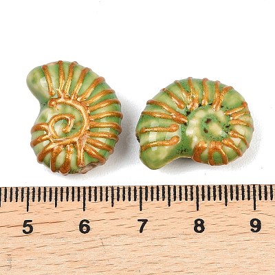 Handmade Porcelain Beads PORC-B008-02E-1