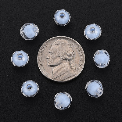 Transparent Acrylic Beads TACR-S152-17A-SS2113-1