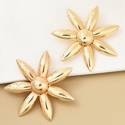 Alloy Stud Earrings LS-EJEW-D300-02G-01-1